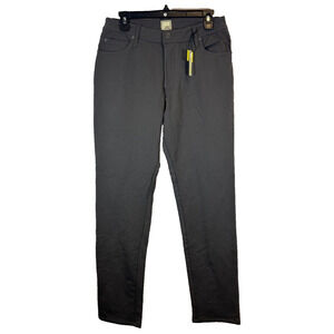 NEW Swet Tailor Pants Mens 31/32 Grey Soft Stretch Cotton 5 Pockets Mid Rise A33